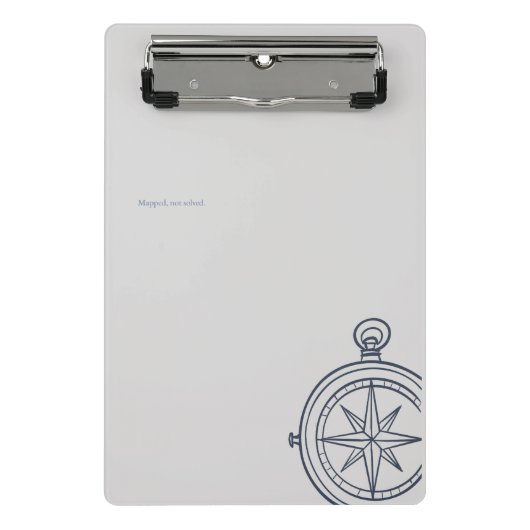 Mini Porte-bloc Érudit nocturne moderne dark academia (Devant)