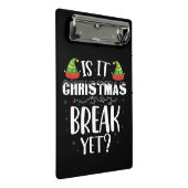 Mini Porte-bloc Est-ce Noël Pause, Mais Drôle Enseignant De Vacanc (Incliné)