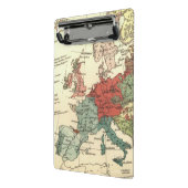 Mini Porte-bloc Europe Carte Pays Antique Mondiale (Angle2)