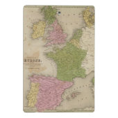 Mini Porte-bloc Europe occidentale (Dos)