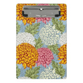 Mini Porte-bloc Excellent motif avec des chrysanthèmes (Devant)