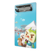 Mini Porte-bloc Extérieur Marché amusant (Angle2)