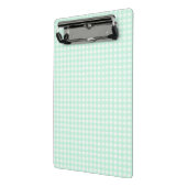 Mini Porte-bloc F & L Green En vichy (Angle2)