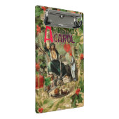 Mini Porte-bloc Fantôme de Noël Illustration actuelle Scrooge (Incliné)