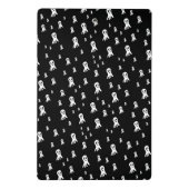 Mini Porte-bloc Fantômes d'Halloween foncé (Dos)