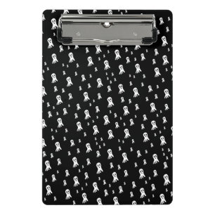 Mini Porte-bloc Fantômes d'Halloween foncé