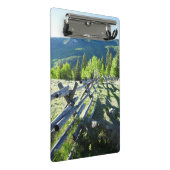 Mini Porte-bloc Fenceline en bois (Incliné)