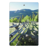 Mini Porte-bloc Fenceline en bois (Dos)