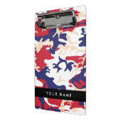 Mini Porte-bloc Fête de l'Indépendance Camouflage Votre nom Person (Angle2)