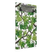 Mini Porte-bloc Feuilles d'érable sur fond blanc (Incliné)