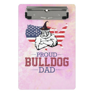 Mini Porte-bloc Fier Chien Chien Papa, Chien Fête des pères Chien