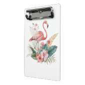 Mini Porte-bloc Flamant aux fleurs (Angle2)