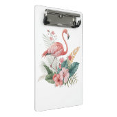 Mini Porte-bloc Flamant aux fleurs (Incliné)