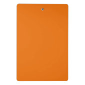 Mini Porte-bloc Flamme solide orange (Dos)