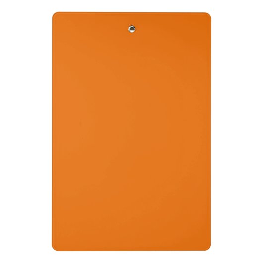 Mini Porte-bloc Flamme solide orange (Dos)