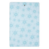 Mini Porte-bloc Fléchettes de neige, Bleu glacé, Fléchettes de nei (Dos)