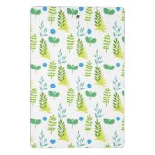 Mini Porte-bloc Fleur bleue (Dos)