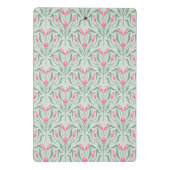 Mini Porte-bloc Fleur Bourgeon Rose Flowy  (Dos)