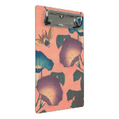 Mini Porte-bloc Fleur d'abeille rose classique Hokusai Art (Incliné)
