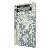 Mini Porte-bloc Fleur de feuille bleue asiatique japonaise (Angle2)