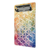 Mini Porte-bloc Fleur de vie - Peinture aquarelle (Angle2)