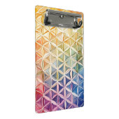 Mini Porte-bloc Fleur de vie - Peinture aquarelle (Incliné)