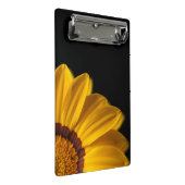 Mini Porte-bloc Fleur jaune sur arrière - plan noir (Incliné)