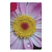 Mini Porte-bloc Fleur rose et jaune (Dos)