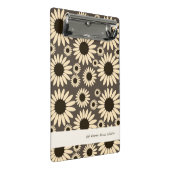 Mini Porte-bloc Fleurs de l'Impératrice Douce Marron (Incliné)