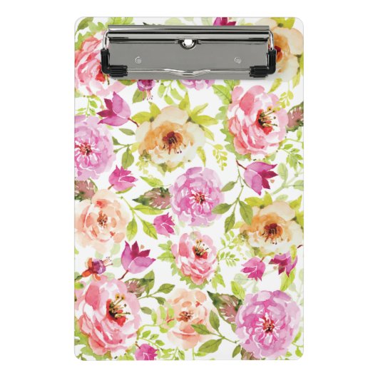 Mini Porte-bloc Fleurs de printemps (Devant)