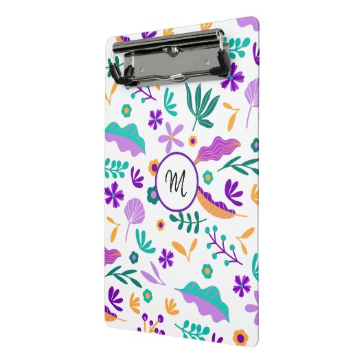 Mini Porte-bloc Fleurs et Feuilles modernes mignons (Angle2)