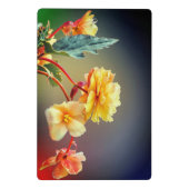 Mini Porte-bloc Fleurs, Fleurs Jaunes, Pétales-63158 (Dos)