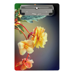 Mini Porte-bloc Fleurs, Fleurs Jaunes, Pétales-63158