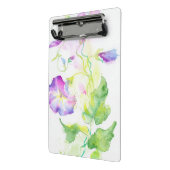 Mini Porte-bloc Fleurs peintes de convolvule d'aquarelle (Angle2)