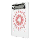 Mini Porte-bloc Fleurs roses (Angle2)