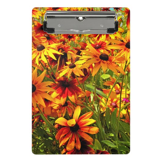 MINI PORTE-BLOC FLEURS RUDBECKIA (Devant)