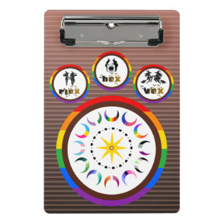 Mini Porte-bloc Flex. Hex. Vex. Sorcières LGBTQIA Body Positive