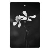 Mini Porte-bloc floral noir et blanc minimal (Dos)