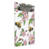 Mini Porte-bloc Flower pomverger avec abeilles aquarelle timon (Incliné)