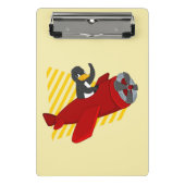 Mini Porte-bloc Flying penguin cartoon mini clipboard (Devant)