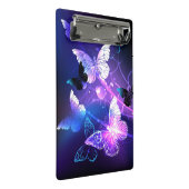 Mini Porte-bloc Fond avec papillons de nuit (Incliné)