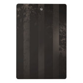 Mini Porte-bloc Fond marron rayé steampunk (Dos)
