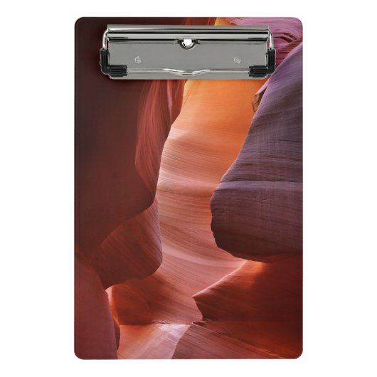 Mini Porte-bloc Formations de fentes du canyon Antelope (Devant)