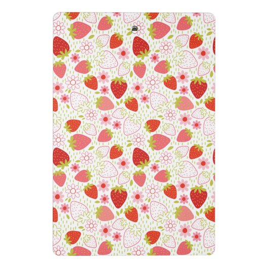 Mini Porte-bloc Fraise rouge cuite (Dos)