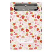 Mini Porte-bloc Fraise rouge cuite (Devant)