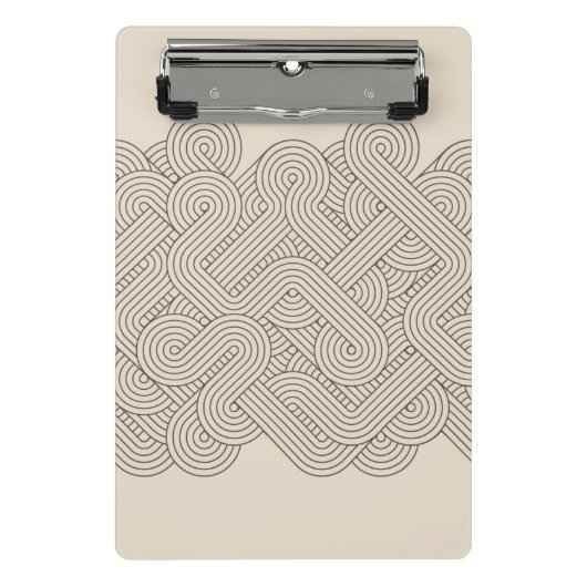 Mini Porte-bloc Frontière abstraite (Devant)