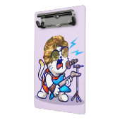 Mini Porte-bloc Funky Rockstar Cat - Musique Cool Lover Kitty (Angle2)