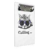 Mini Porte-bloc Funny Cat Chilling With Cute Sunglasses           (Incliné)