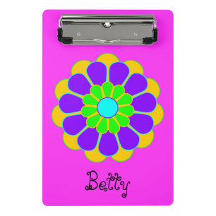 Mini Porte-bloc Funny Flower Power Bloom II + votre backgr. & idée