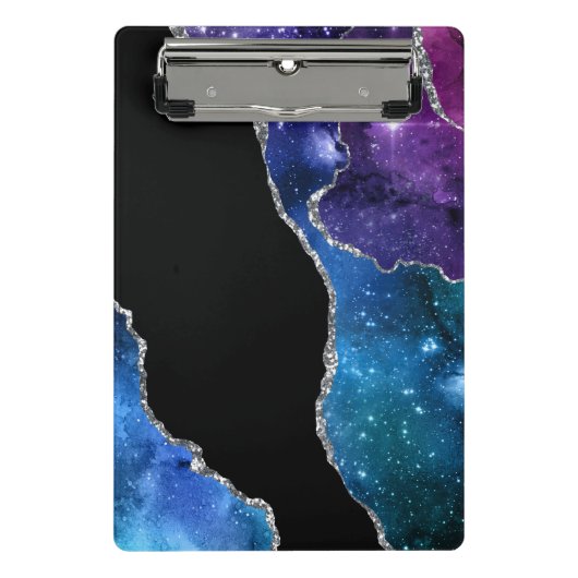 Mini Porte-bloc Galaxy Agate Série Design 9 (Devant)